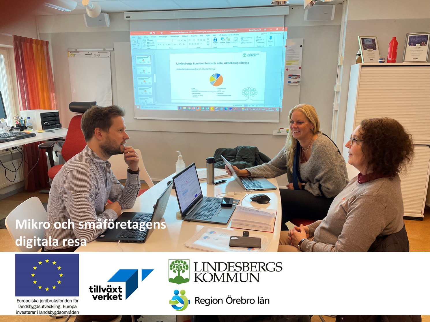 Digihelp och Lindesbergs kommun utvecklar landsbygden!